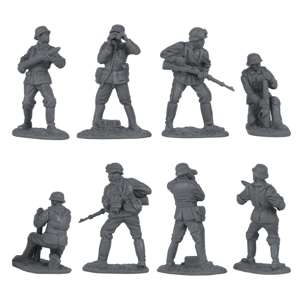 BMC CTS WW2 German Artillery 15pc Charcoal-Gray – BMC Toys
