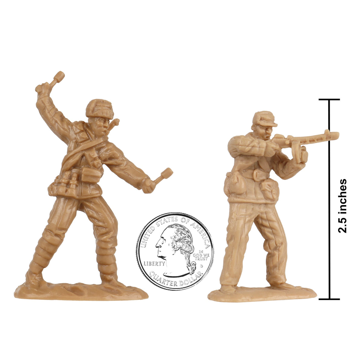 BMC Korean War Winter Battle Tan North Korean Chinese Soldier