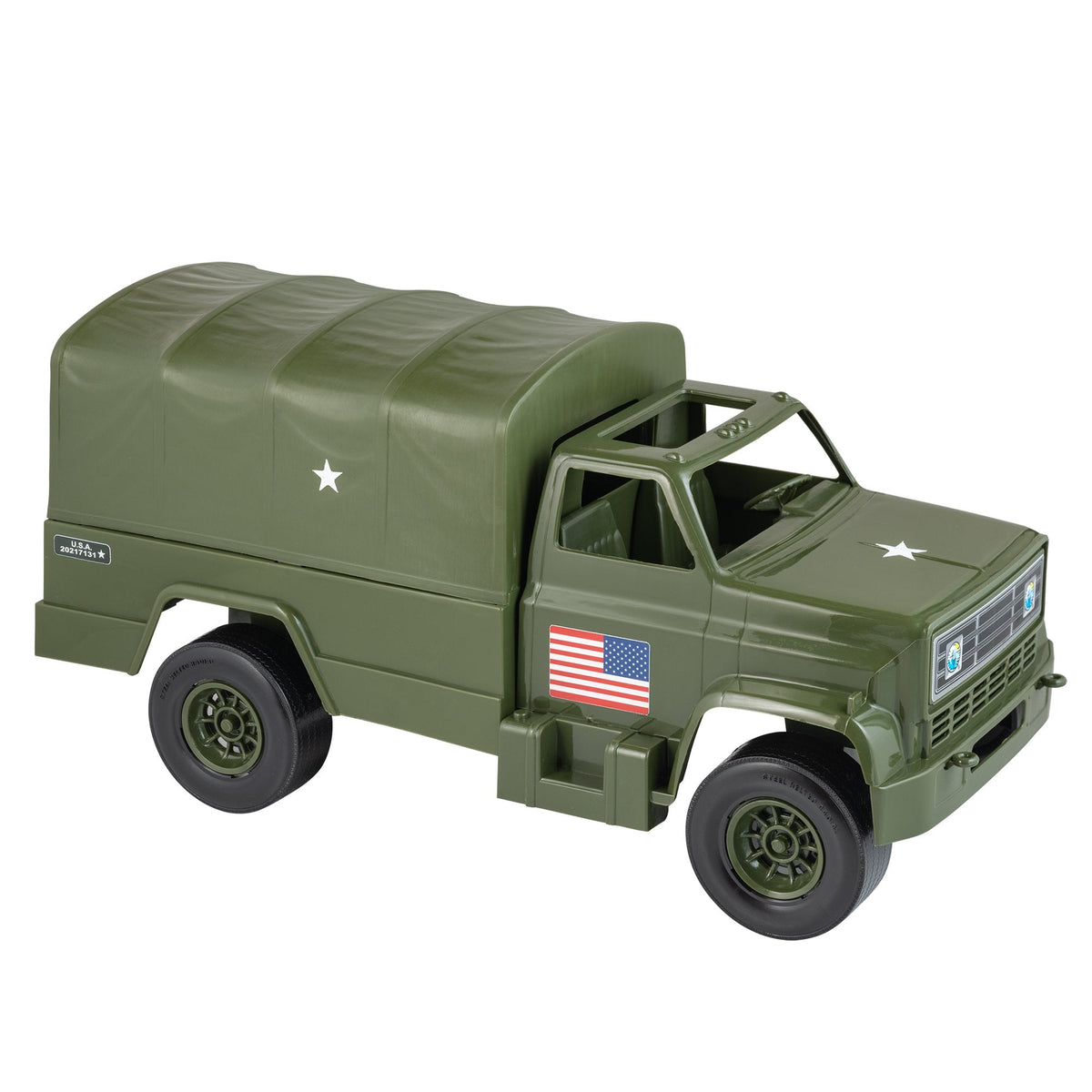 Tim Mee Military Cargo Truck for Action Figures Olive Green USA