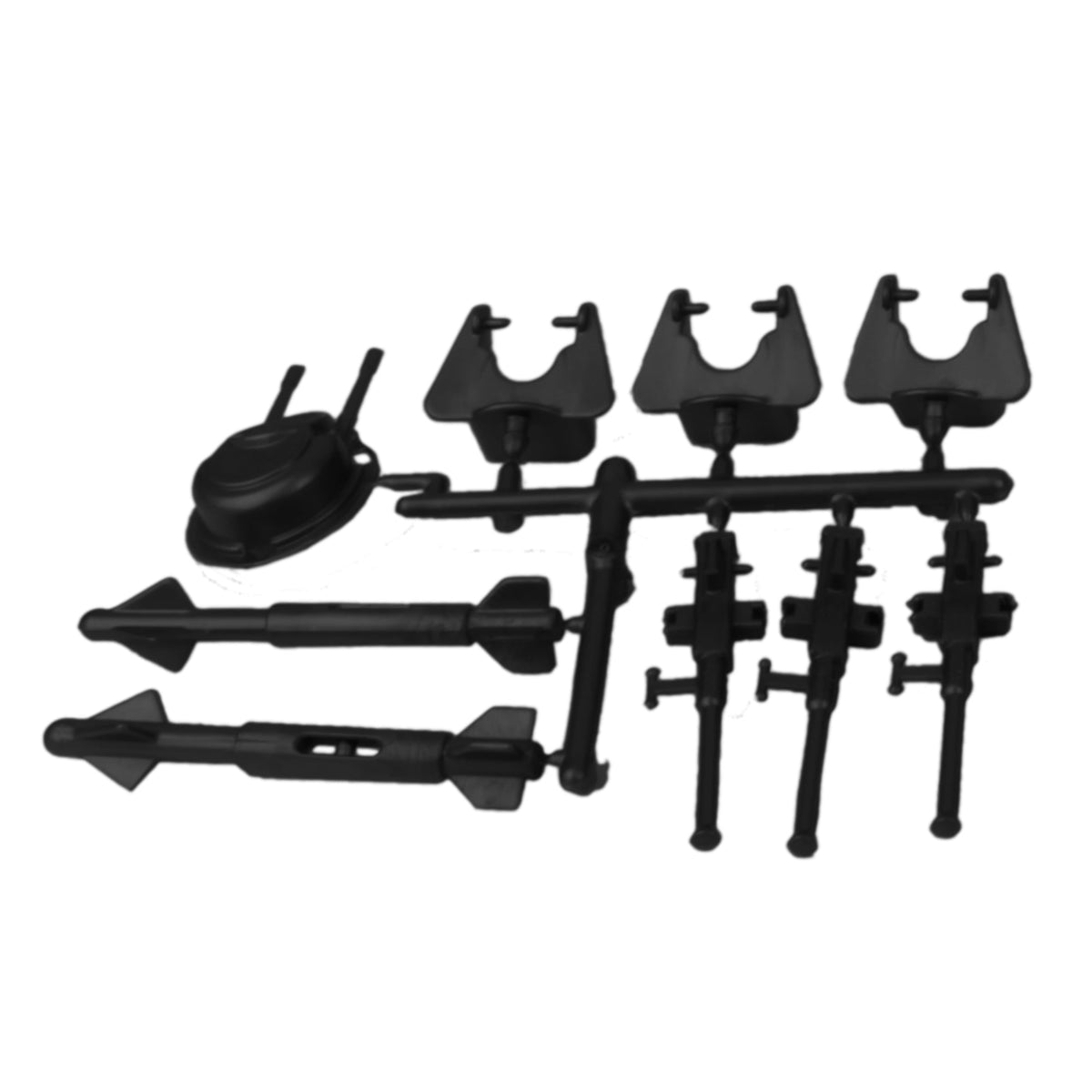 Nemesis Mickey出品 TimMee Plastic Army Men Hercules AC130 Black Weapons Replacement
