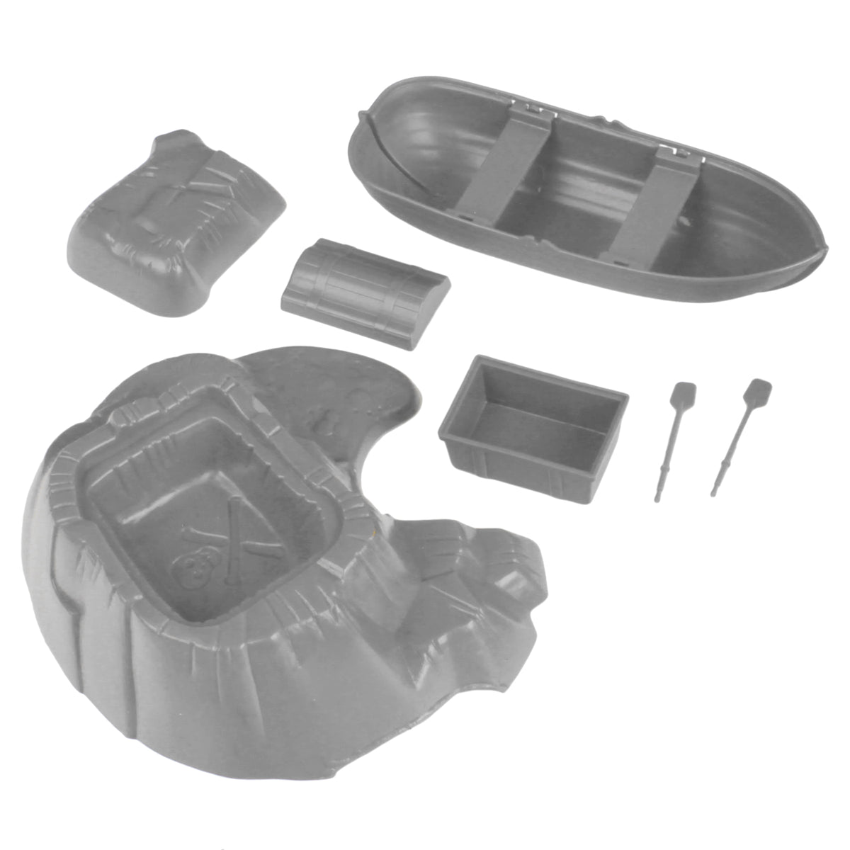 Tim Mee Toy Pirates of Treasure Island Accessories - Chest & Row