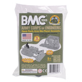 BMC Toys Classic WW2 Bulldozer Building OD Green Package