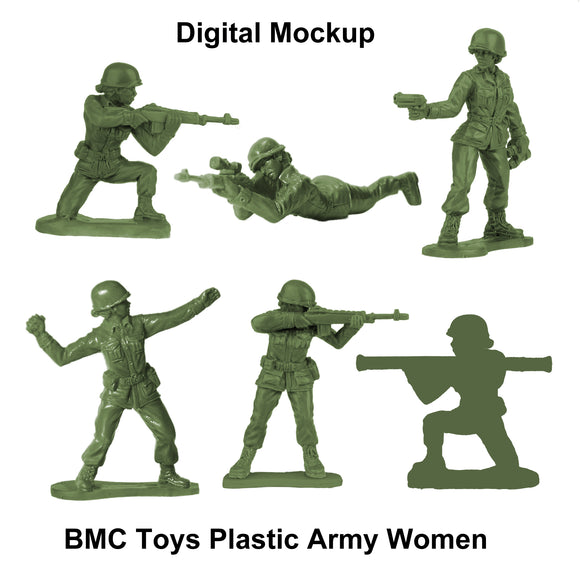 BMC Toys: Plastic Army Women Project: Update #5