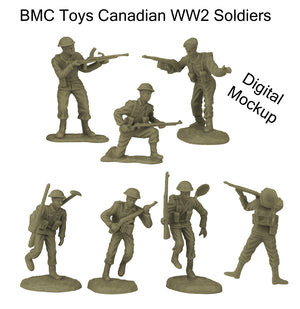 BMC Toys: Oh Canada , Olive Green with Envy, & That IS a big knife.