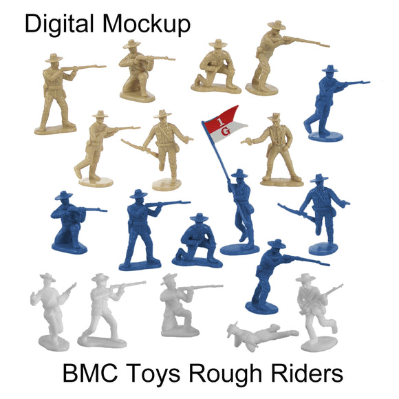 BMC Toys: Rough Riders Reissue Confounding Color Conundrum