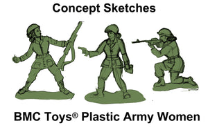 BMC Toys: Plastic Army Women Project