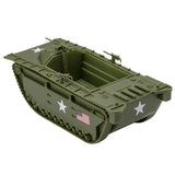 BMC Toys Amtrack OD Green Amphibious Vehicle Back View