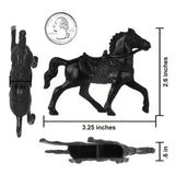 BMC Toys Classic Lido Riding Horses Black Scale