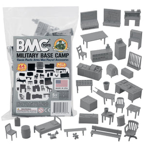 BMC Classic Marx Military Base Camp Plastic Army Men Playset