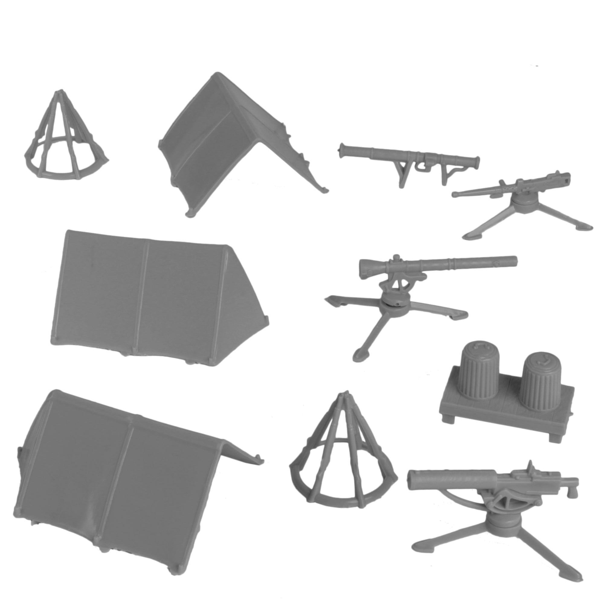 BMC Classic PLASTIC ARMY Men CAMP EQUIPMENT – BMC Toys