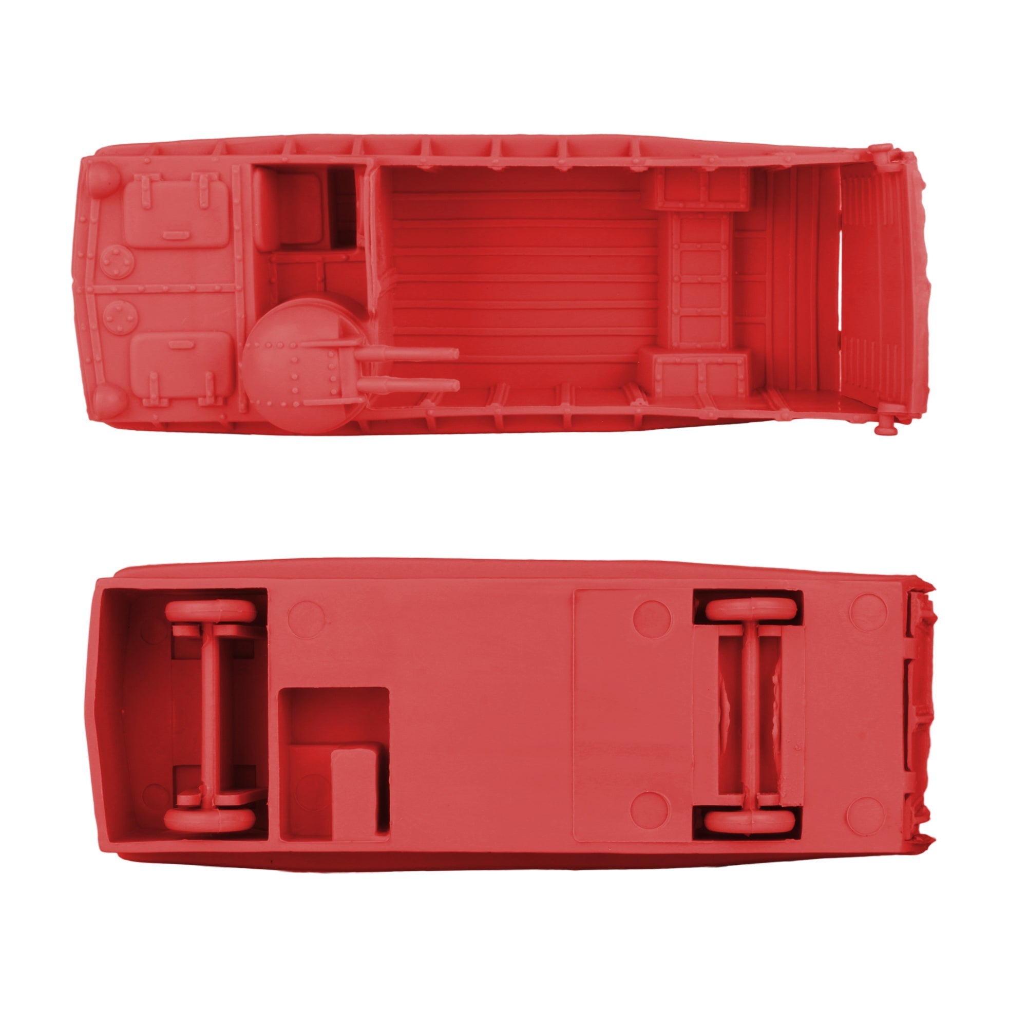 BMC Classic Marx Landing Craft Red Plastic Army Men Vehicle – BMC Toys
