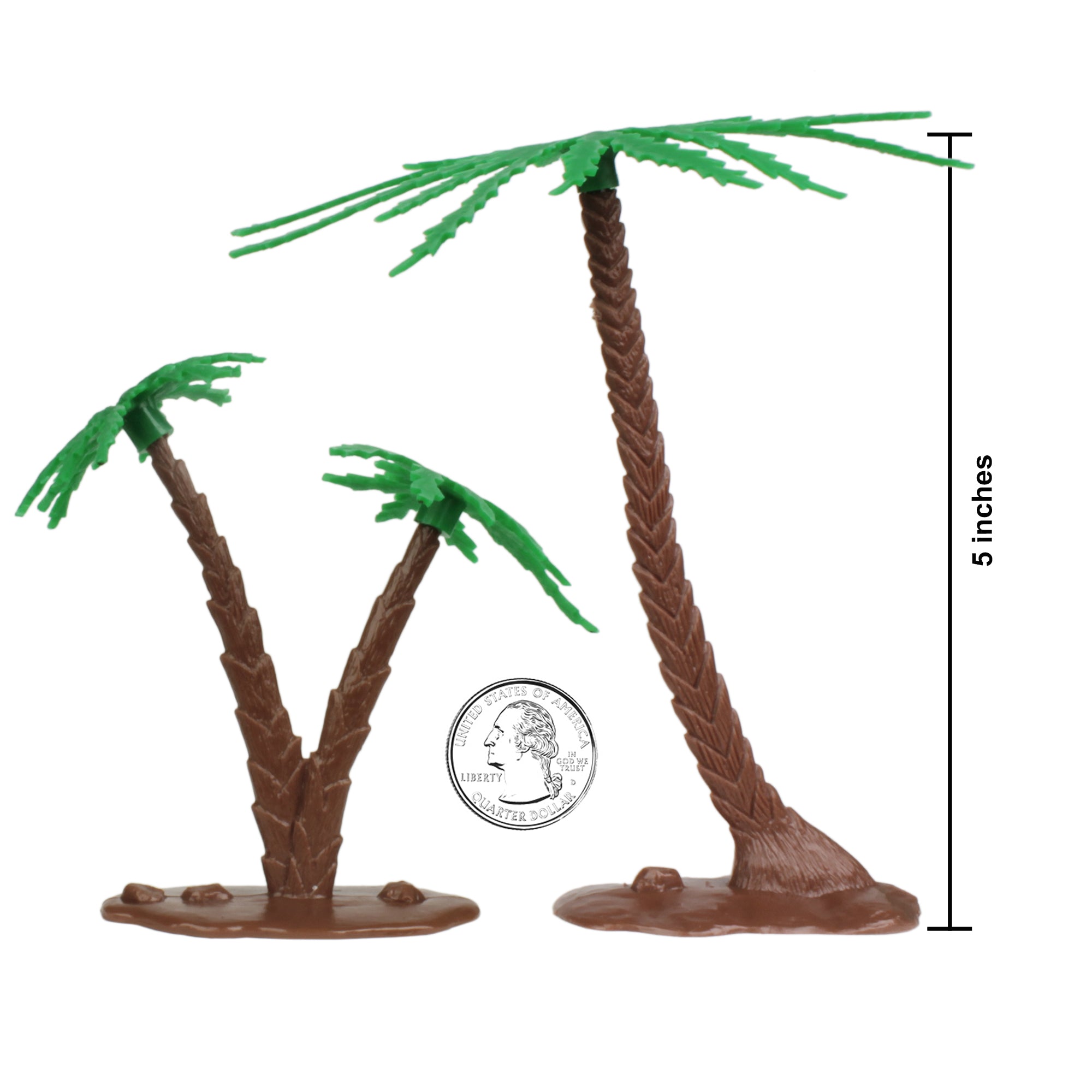 BMC Classic Marx Palm Trees Jungle Ferns Plastic Playset