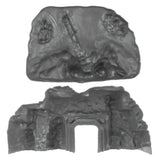 BMC Toys Classic Marx Western Gold Mine Charcoal Gray Back