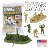 BMC Toys Classic Marx WW2 Beach Assault OD Green Tan Main