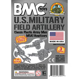 BMC Toys Classic Marx WW2 Howitzer Silver-Gray Insert Art Card