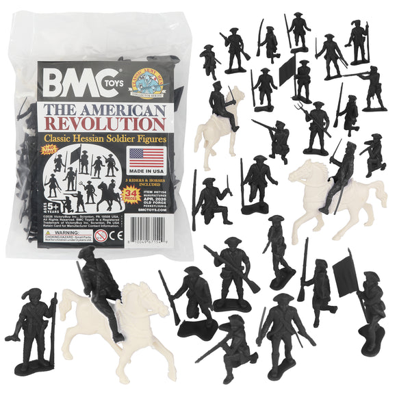 BMC Classic MPC Revolutionary War Soldiers Plastic Army Men
