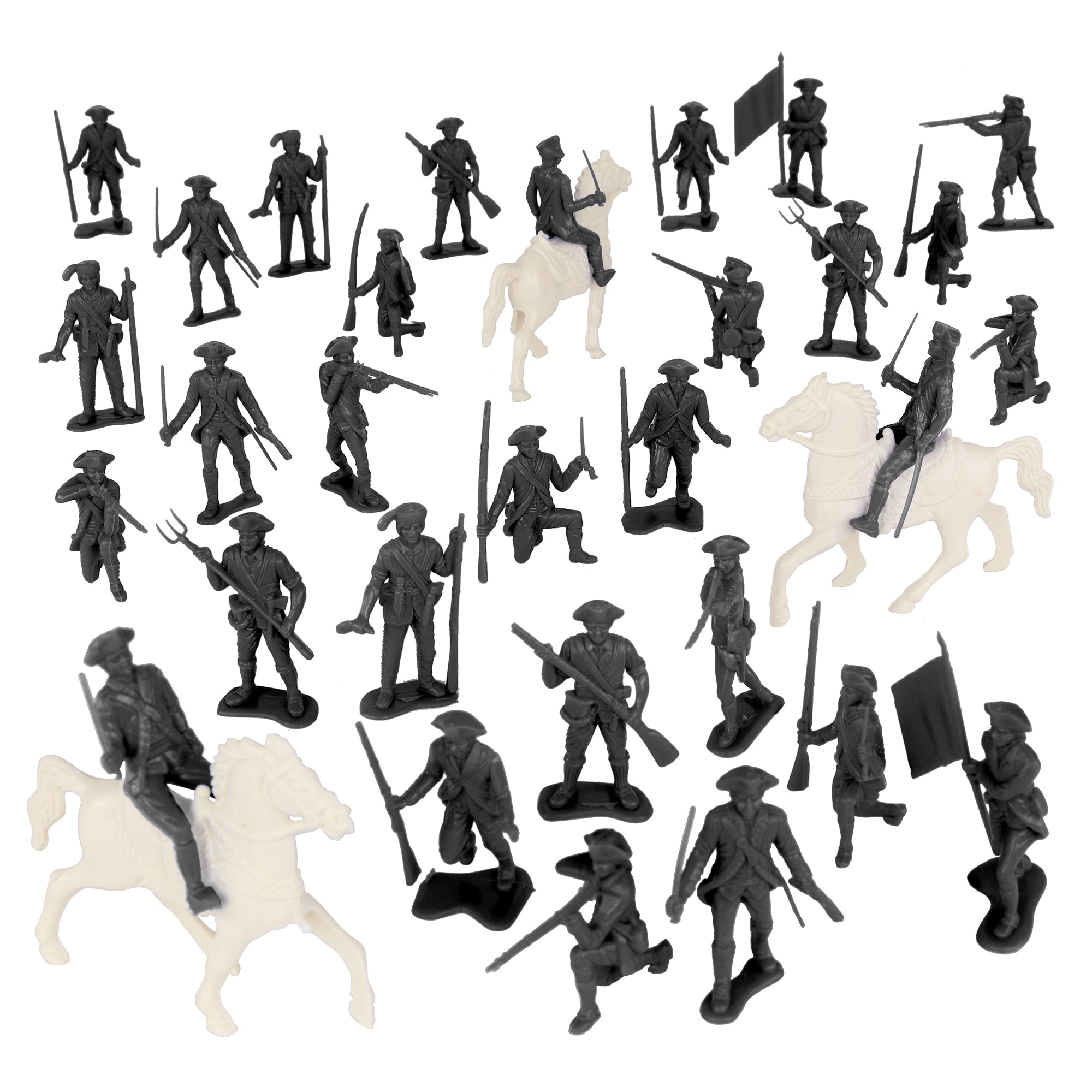 BMC Classic MPC Revolutionary War Soldiers Plastic Army Men