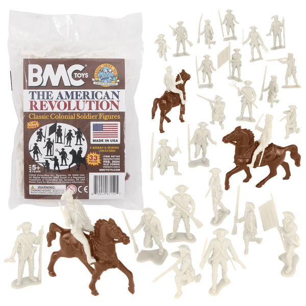 BMC Classic MPC Revolutionary War Soldiers Plastic Army Men