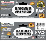 BMC Toys Classic Toy Soldiers Accessory Barbed Wire Gray Playset Accessories Header Card Art