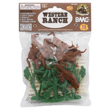 BMC Toys Classic Toy Soldiers Western Ranch Playset Accessories Package