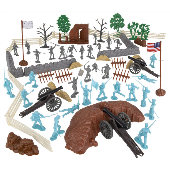 BMC CTS Civil War Battle of Atlanta Blue & Gray Plastic Soldier