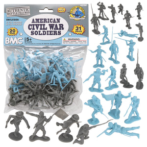 BMC Toys Classic Toy Soldiers American Civil War Marx Powder Blue and Gray Main Image