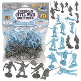 BMC Toys Classic Toy Soldiers American Civil War Marx Powder Blue and Gray Main Image