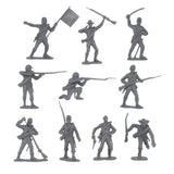 BMC Toys Classic Toy Soldiers American Civil War Marx Gray Close Up View 