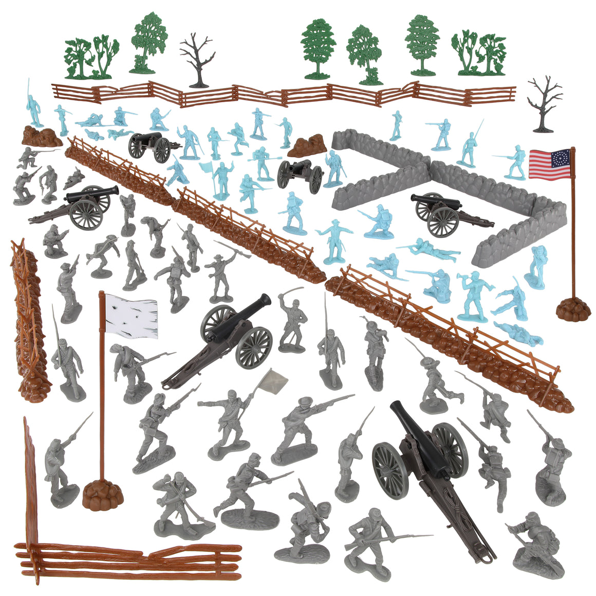 BMC CTS Civil War Battle of Pickett's Charge Playset BMC Toys