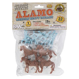 BMC CTS Alamo Heavy Cavalry Figure Set Powder Blue Package