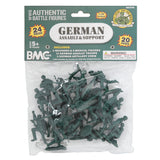 BMC Toys Classic Toy Soldiers WW2 German Assault Support Figures Forest-Green Package