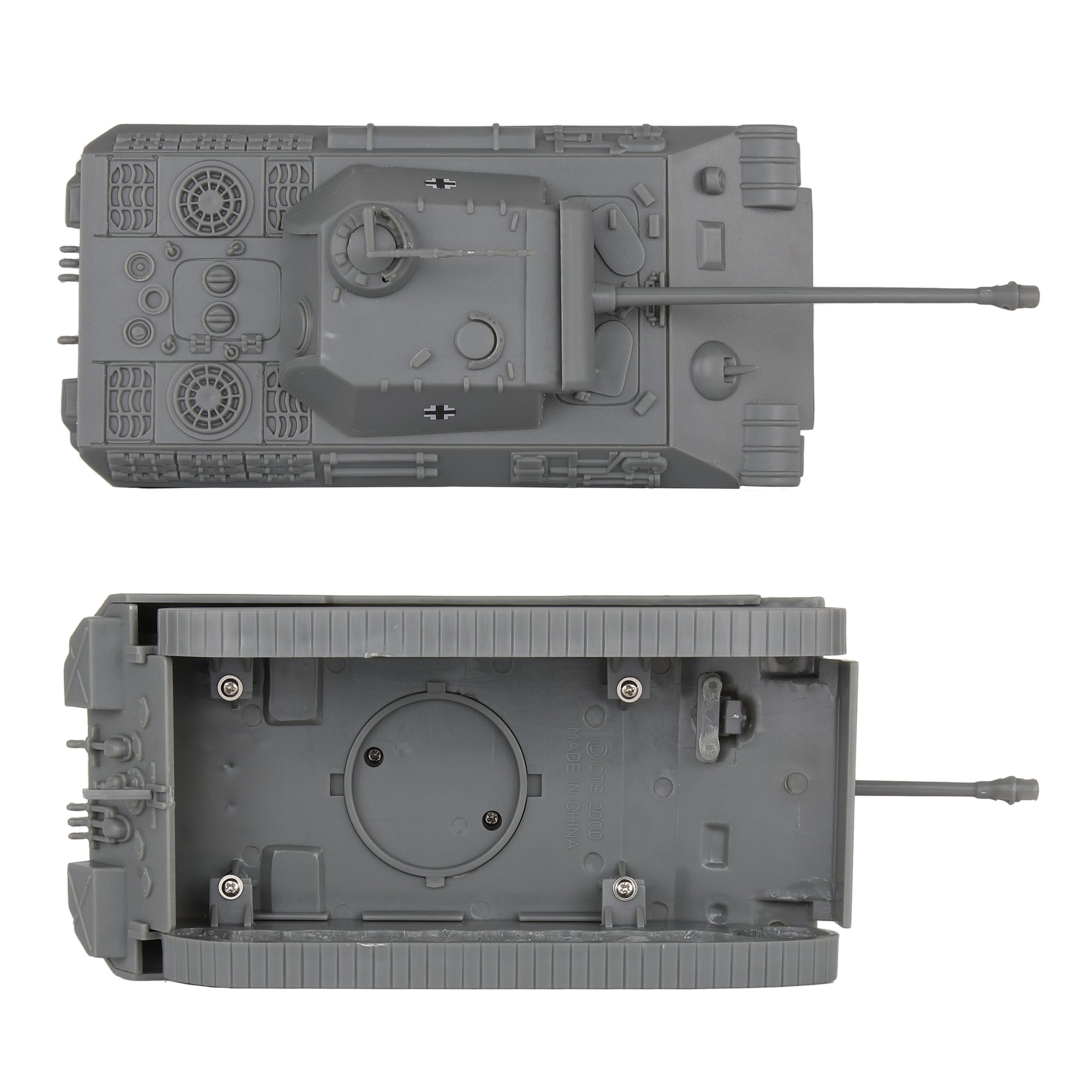 【1941年ナチスドイツ当時物】Panzer am Feind BMC CTS WW2 German Panther V Tank Gray 1:38 Plastic Army Men