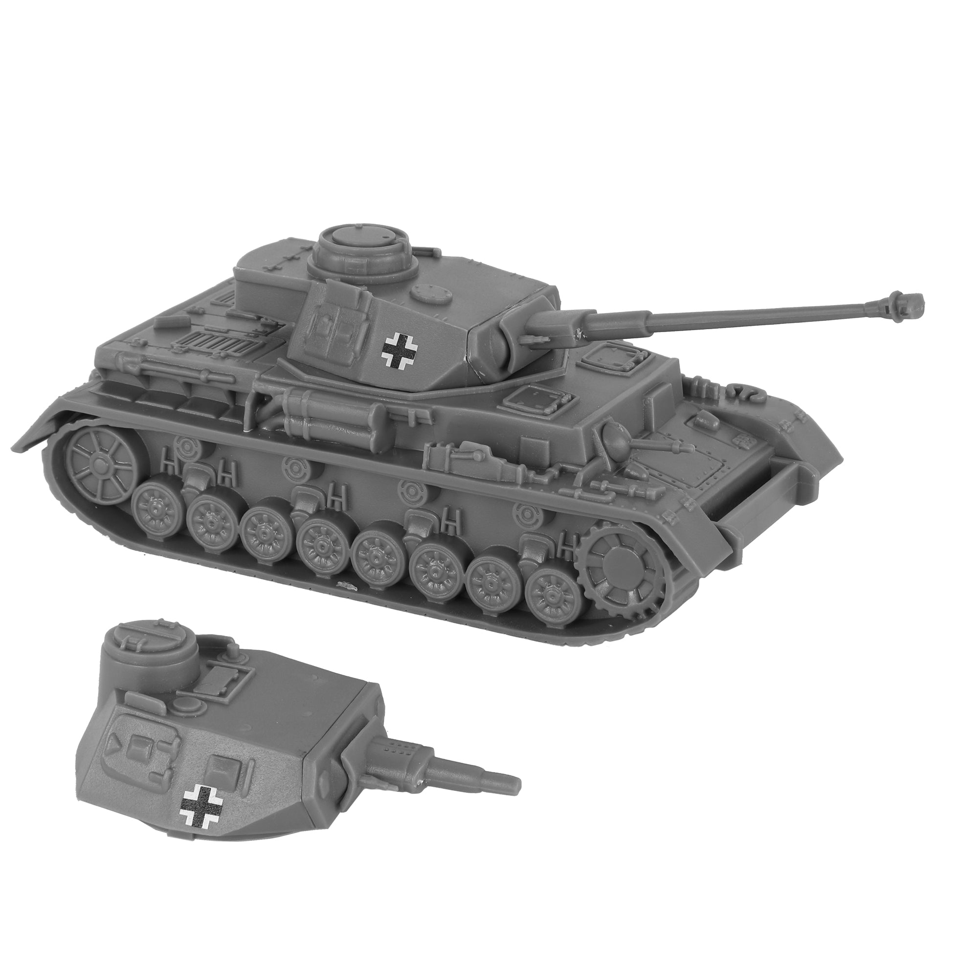 BMC CTS WW2 Soviet T-34 Tank Brown Russian T34 Plastic Army