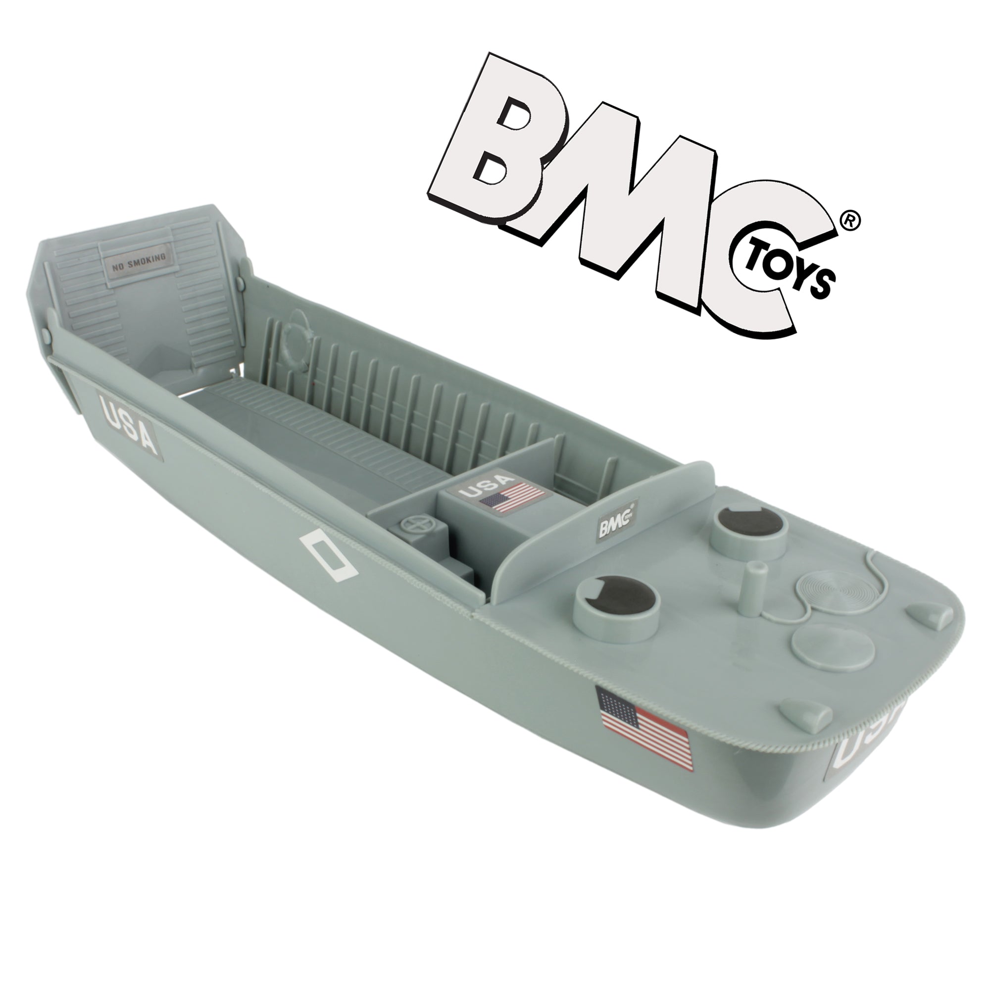 BMC WW2 Gray Higgins Boat Landing Craft 132 Scale for 54mm Plastic