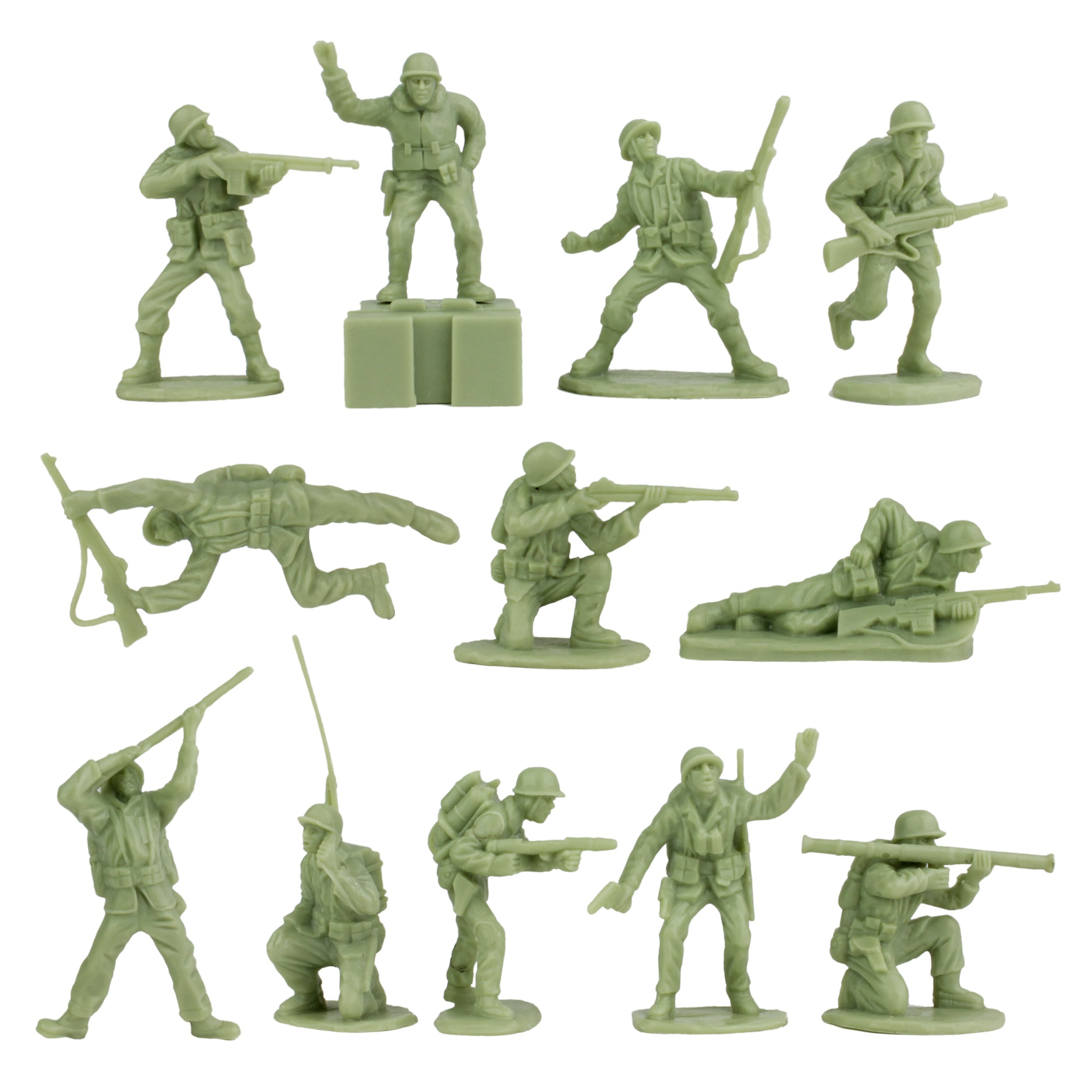 BMC Iwo-Jima Plastic Army Men Set 32 Piece Set – BMC Toys