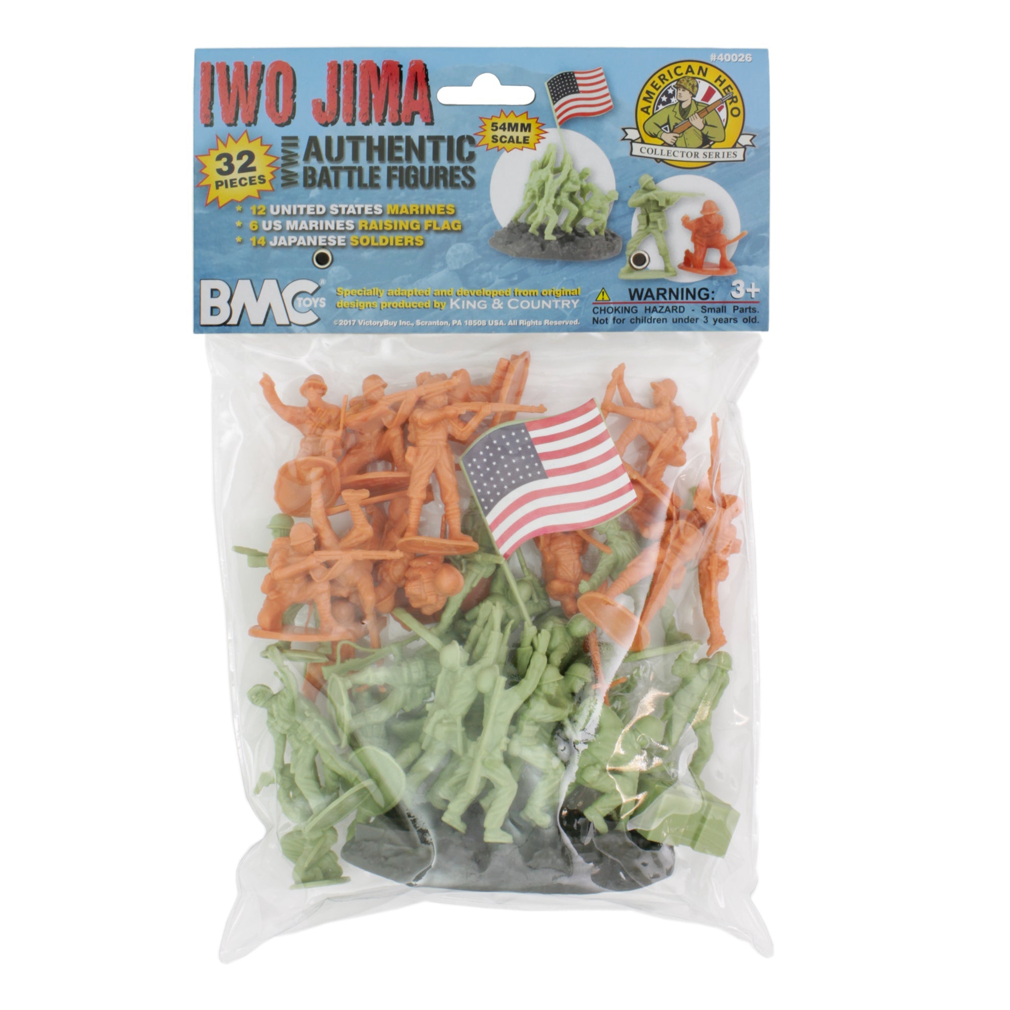 BMC Iwo-Jima Plastic Army Men Set 32 Piece Set – BMC Toys