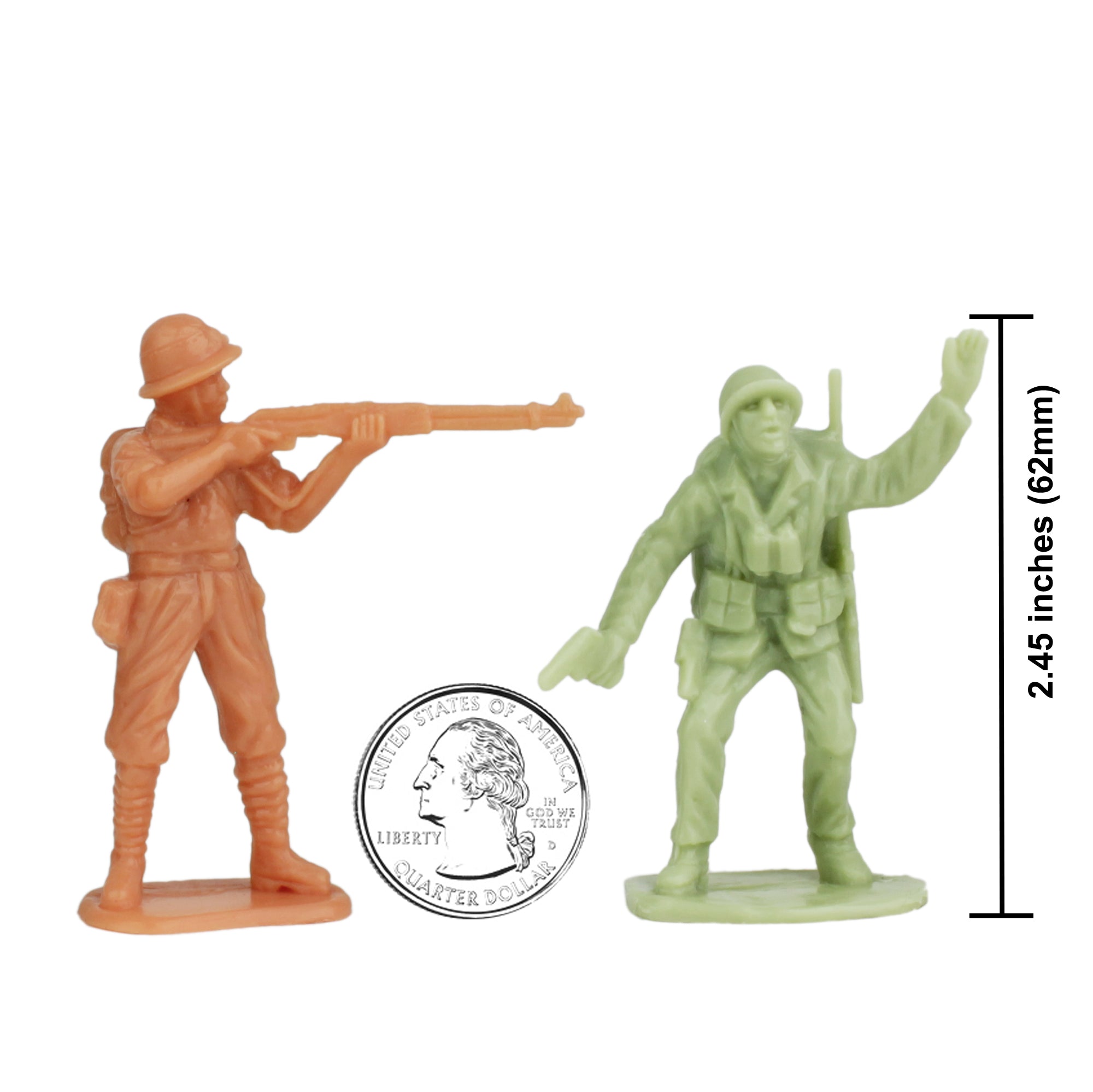 BMC Iwo-Jima Plastic Army Men Set 32 Piece Set – BMC Toys