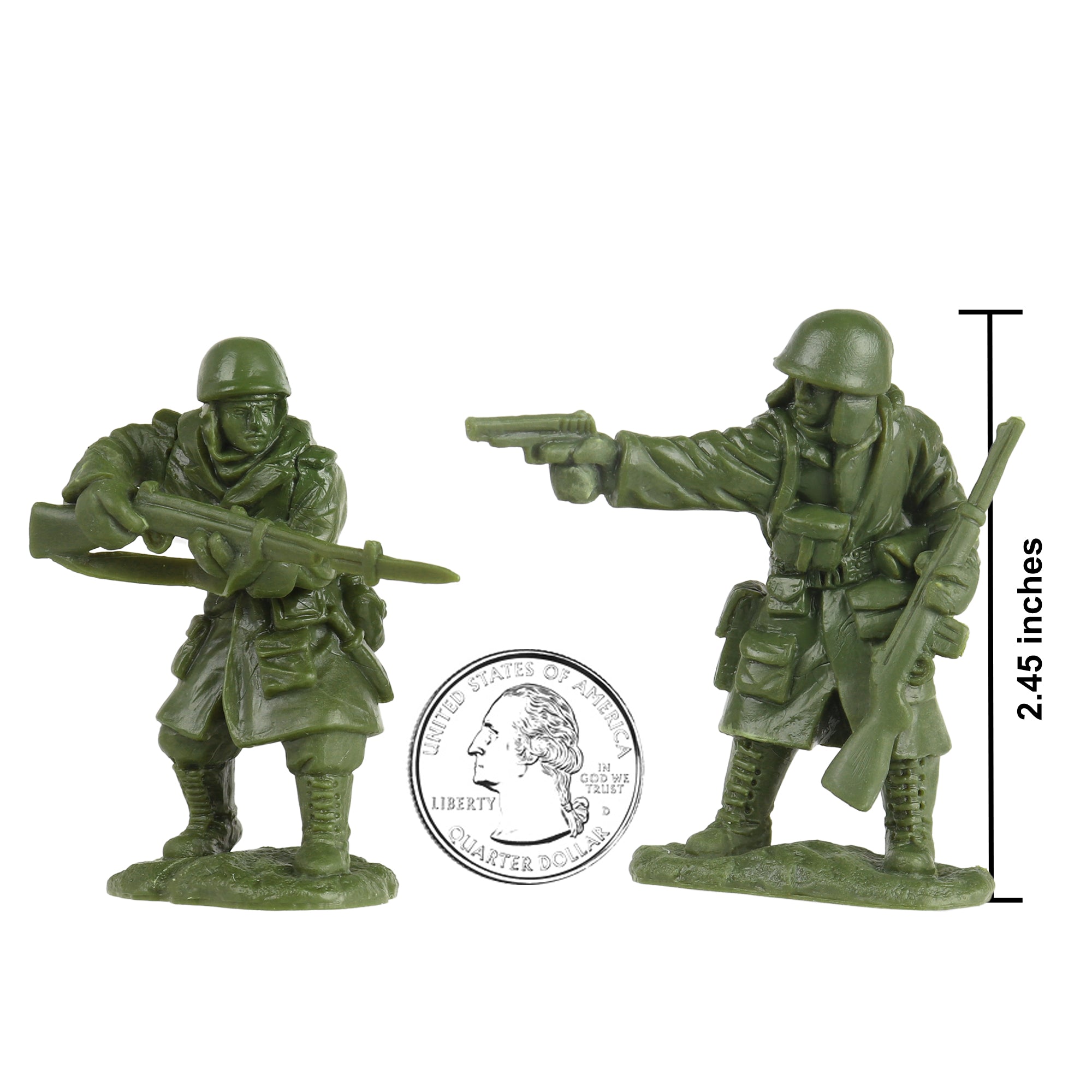 BMC Korean War Winter Battle OD Green United States Soldier