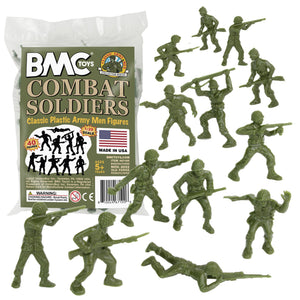コレクション ARMY BMC Classic Green PLASTIC ARMY Men - 40pc WW2 Soldier Figures USA