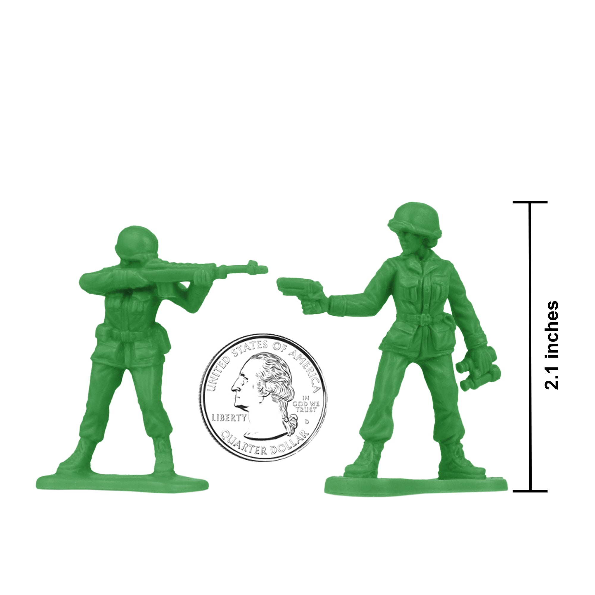 ミリタリー TOY SOLDIER Amazon.com: Tim Mee Toy SWAT Plastic Army Men - 24 Tan & OD Green
