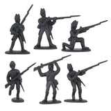 BMC Toys American Revolutionary War Battle of Trenton German Hessian Soldier Figures Close Up View