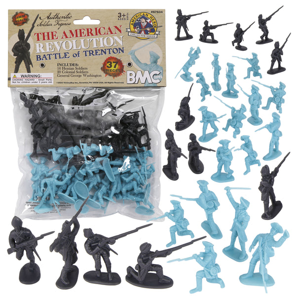 BMC Revolutionary War Trenton Battle Plastic Army Men Soldier