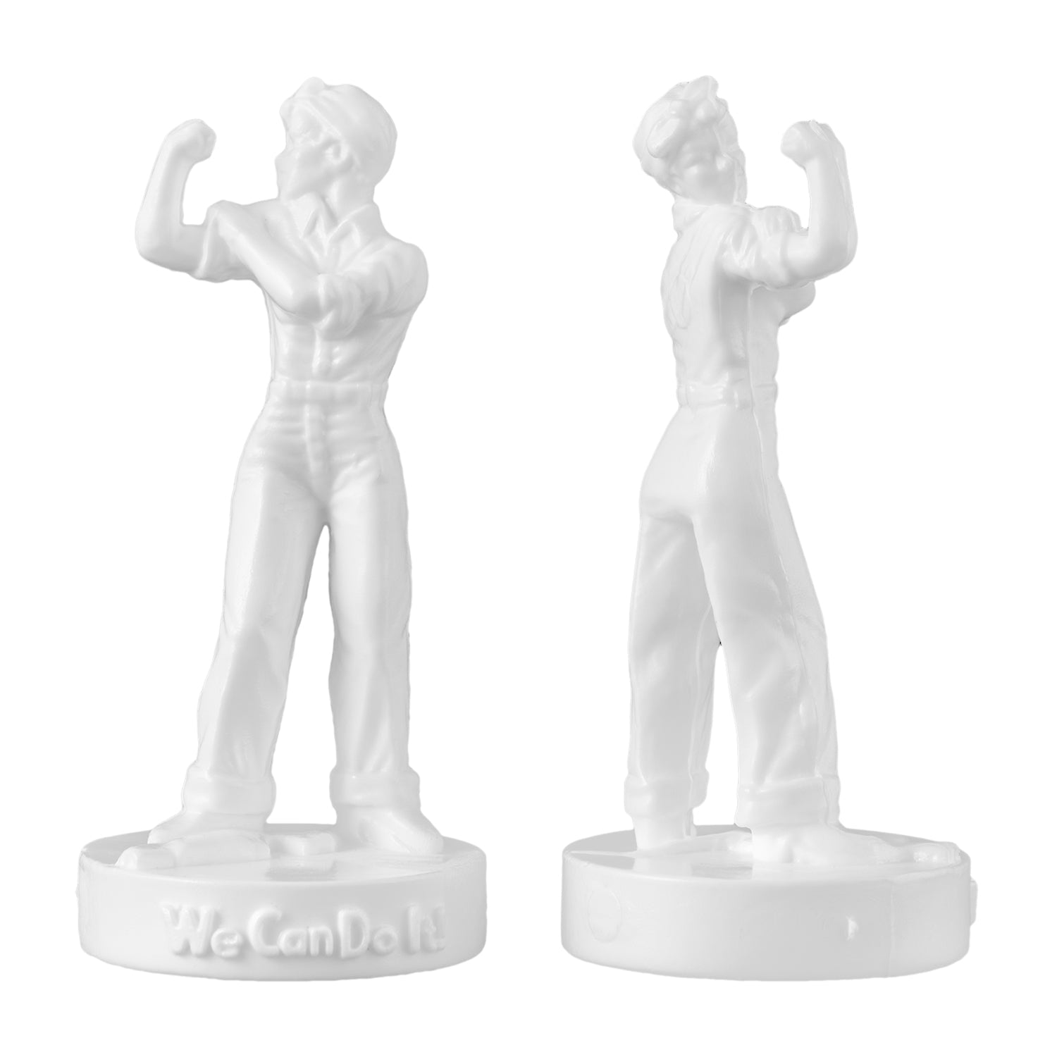 BMC ROSIE the RIVETER Plastic Figures - 12pc Paintable Model
