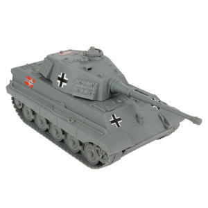 BMC WW2 German King Tiger Tank gray