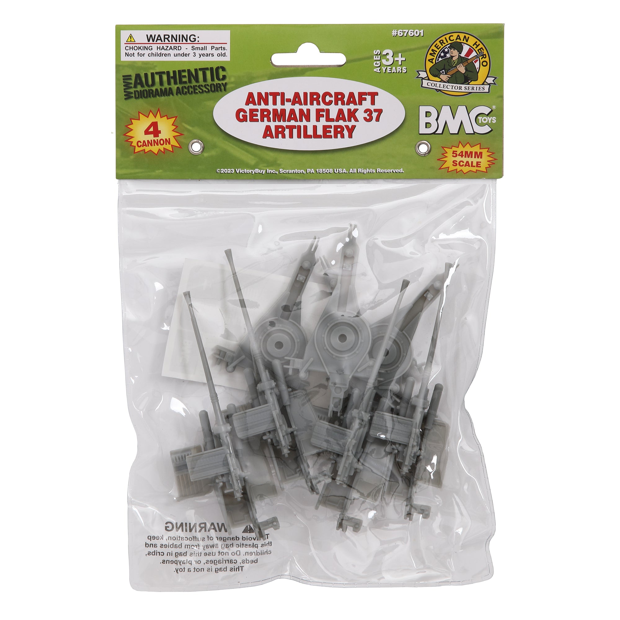 ミカファルさん 專用 BMC WW2 German Flak 37 Artillery 132 Accessory for Plastic Army