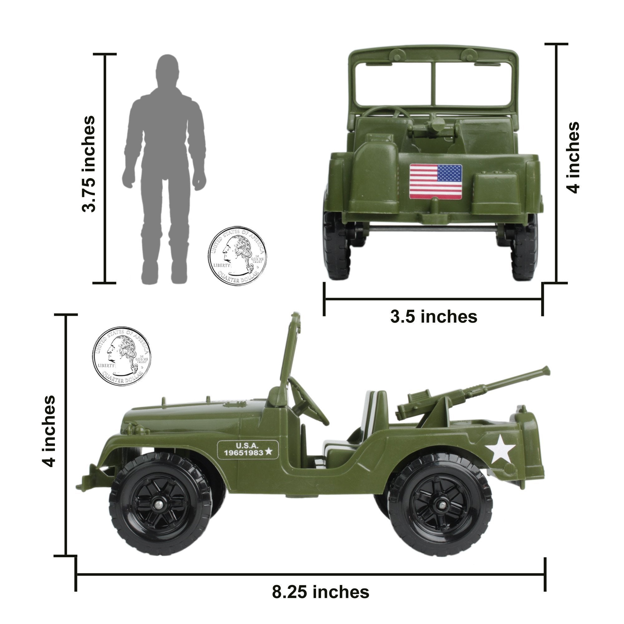 Jouet Jeep en tôle - Military Classic Memorabilia Jouet Jeep en tôle - Military Classic Memorabilia
