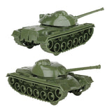 Tim Mee Toy Tank Green Front Back
