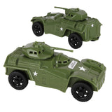 Tim Mee Toy Modern Armored Cars OD Green Vignette