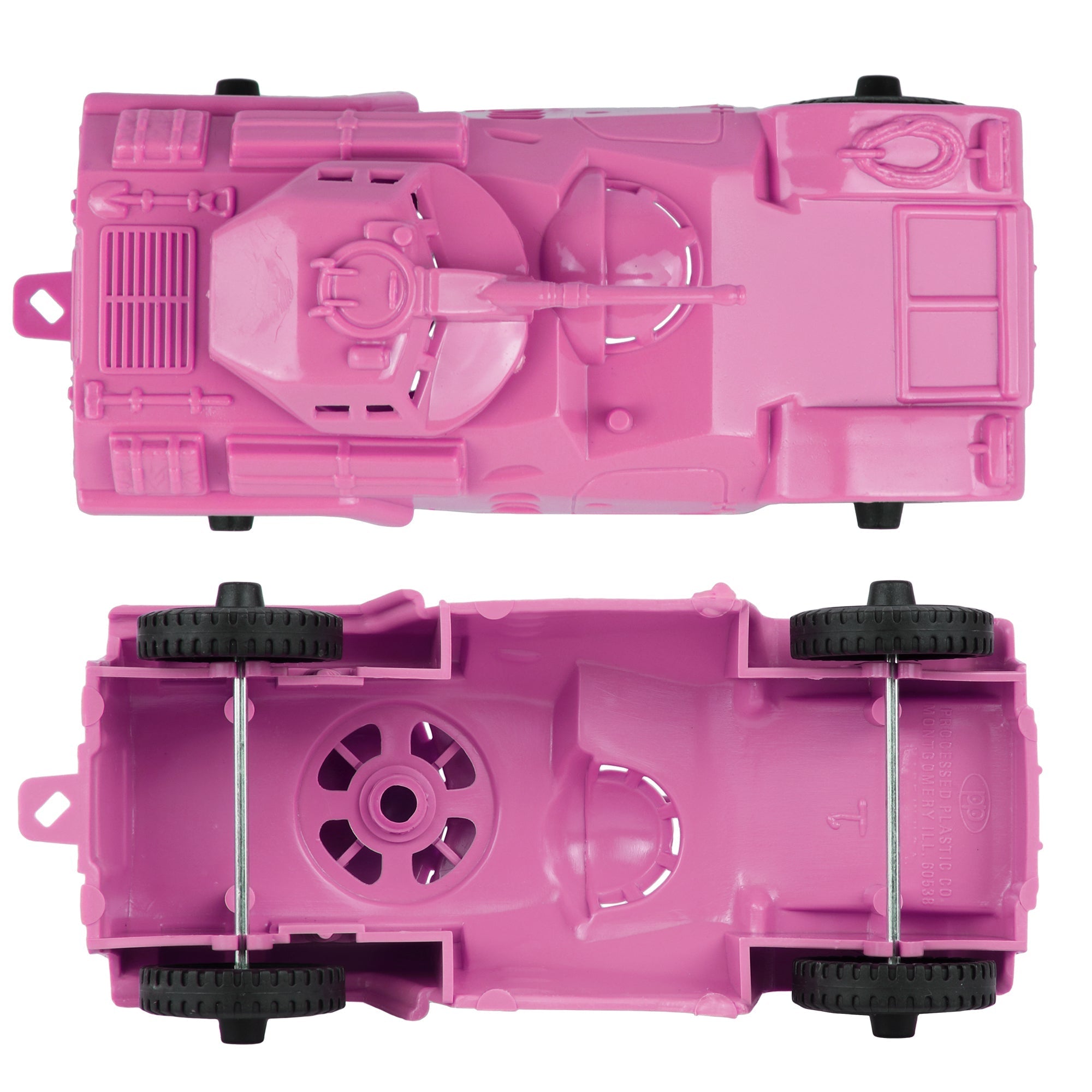 TimMee RECON PATROL Pink Armored Car Plastic Army Men Scout