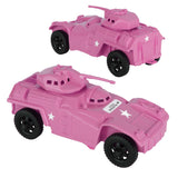 Tim Mee Toy Modern Armored Cars Pink Vignette
